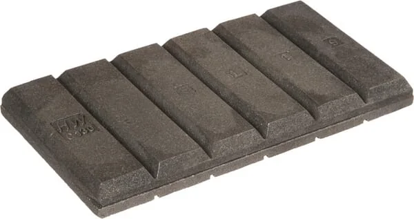 Non Branded - CCB24013023N - Verschleissstreifen Chocky-Bar 240x130x23mm Gekerbt