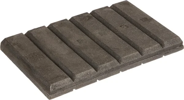 Non Branded - CCB24015023N - Verschleissstreifen Chocky-Bar 240x150x23mm Gekerbt