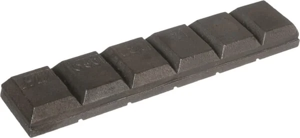 Non Branded - CCB2405023N - Verschleissstreifen Chocky-Bar 240x50x23mm Gekerbt