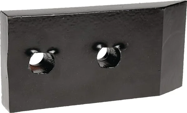 Non Branded - CP112 - Pflugscharspitze 150x70x20 mm Gerade 2 Loecher