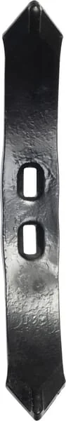Non Branded - CP408100A - Kultivator-Spitze 400x55x15mm, Umkehrbar, Flach, 3-Loch