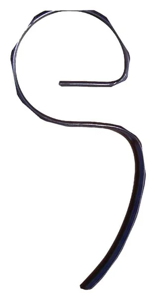 Non Branded - CP58 - S-Feder 25x8x365mm Ohne Spitze