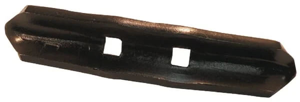 Non Branded - CP751 - Grubberspitze 190x40x8mm, Umkehrbar Gehaertet, Gebogen, 2-Loch
