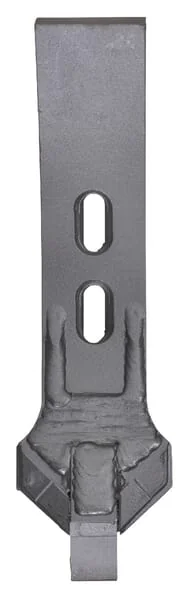 Non Branded - CP893CN - Kultivatorspitze 350x101x14mm, Gehaertet, Gebogen, 2-Loch