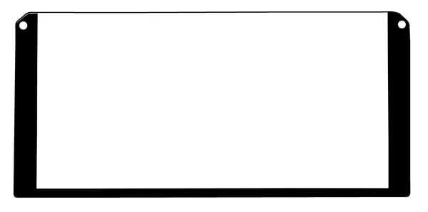 Non Branded - D100312 - Frontscheibe Unten