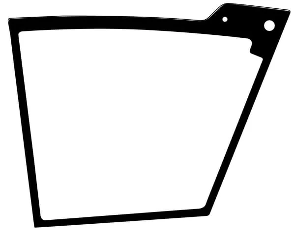 Non Branded - D30016 - Tuerglas Unten