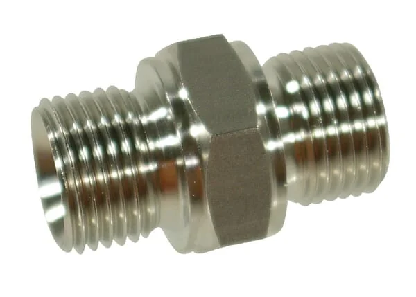 Non Branded - DNB04SS - Gerader Adapter M 1/4" BSP SS