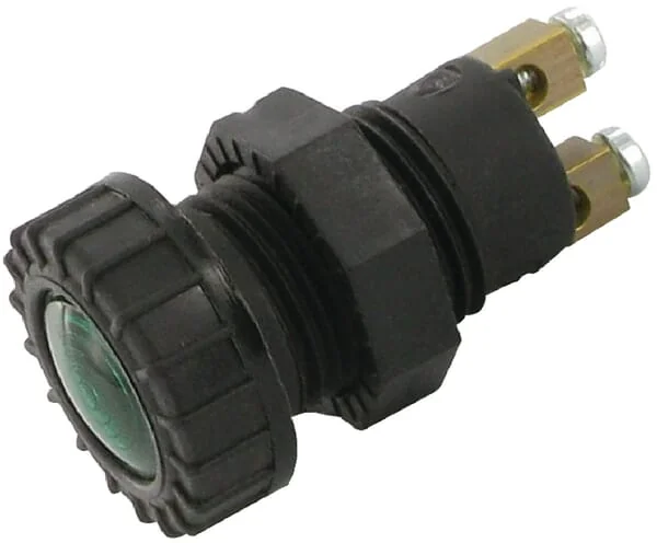 Non Branded - EL738400 - Warnleuchte, Gruen, 12/24V