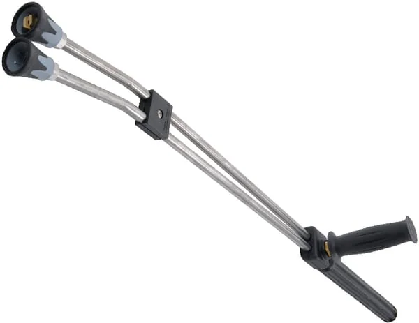 Non Branded - HD225937 - Doppel-Spruehpistole Edelstahl