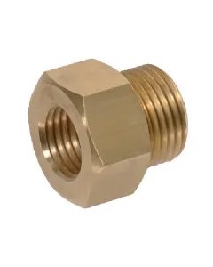 Non Branded - I00084 - Reduzieradapter Aussengewinde/Innengewinde Messing M14x1.5-M18x1.5