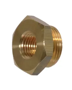 Non Branded - I00086 - Reduzieradapter Aussengewinde/Innengewinde Messing M14x1.5-M22x1.5