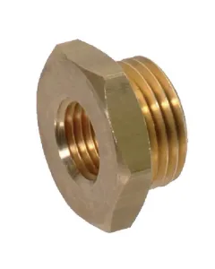 Non Branded - I00087 - Reduzieradapter Aussengewinde/Innengewinde Messing M14x1.5-1/2 14NPTF