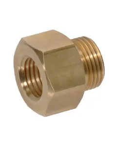 Non Branded - I00088 - Reduzieradapter Aussengewinde/Innengewinde Messing M14x1.5-3/8 18NPTF