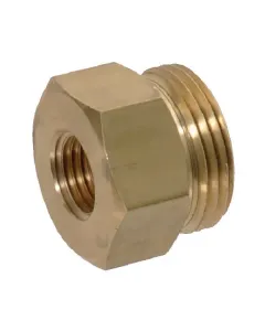 Non Branded - I00089 - Reduzieradapter Aussengewinde/Innengewinde Messing M14x1.5-3/4 BSP