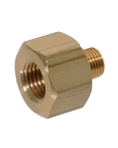 Non Branded - I00093 - Reduzieradapter Aussengewinde/Innengewinde Messing 1/4 18NPTF-M10x1