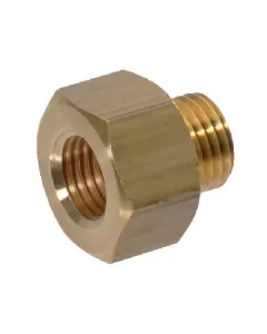 Non Branded - I00094 - Reduzieradapter Aussengewinde/Innengewinde Messing 1/4 18NPTF-M14x1.5