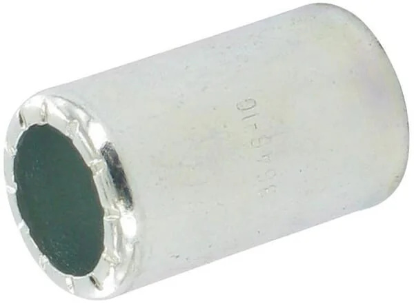 Non Branded - KL070706 - Muffe Fuer Klimaanlagenschlauch Diameter 20x35mm DN15,5 Stahl / Verzinkt / Weiss Passiviert