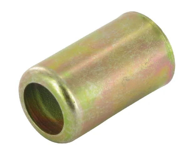Non Branded - KL070710 - Muffe Fuer Klimaanlagenschlauch Diameter 19,3x35mm DN13,9 Stahl / Verzinkt / Weiss Passiviert
