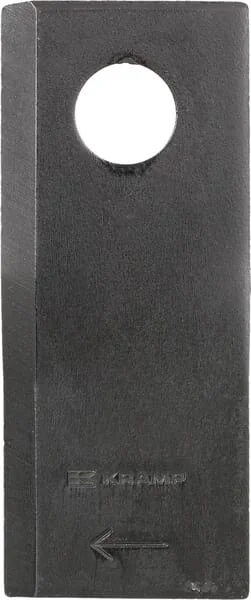 Non Branded - KM13800062N - Maehwerk-Messer Rechts 114x48x4mm Bohrung Diameter 19mm Geeignet Fuer Vicon
