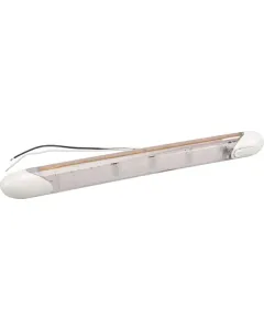 Non Branded - LA22785 - Innenraumleuchte LED, 450lm, Rechteckig, 12V, Weiss, Aufgeschraubt, 200x15,5x25mm, 9 LEDs