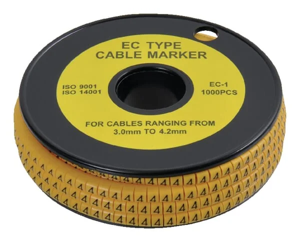Non Branded - LA75354 - Kabelcodierung 4 Rolle 1000 Stueck