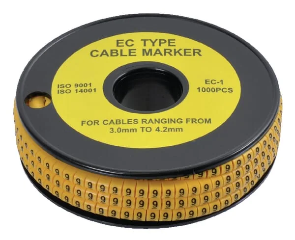 Non Branded - LA75359 - Kabelcodierung 9 Rolle 1000 Stueck