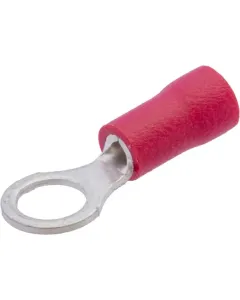 Non Branded - LA9165P001 - Ringkabelschuh, Rot, 0,5-1mm² Diameter 6mm