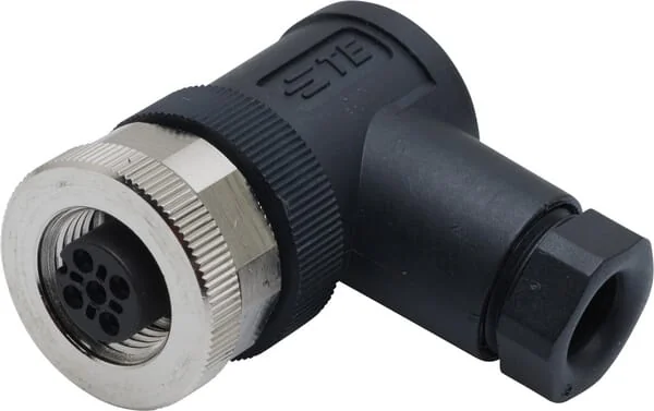 Non Branded - M1205FE90A - Stecker 5 Pol. Buchse M12 Code-A, 90 Grad
