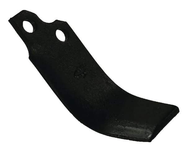 Non Branded - RB48433 - Rotovator-Messer Rechts 130x56x40mm 6mm Dick Geeignet Für BCS