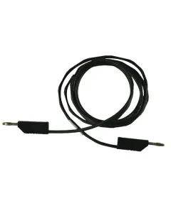 Non Branded - SML200ZN - Kabel 2x Stecker 4mm Schwarz 2m