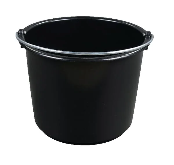 Non Branded - TZ8195 - Hochbelastbarer Eimer 20 L, Schwarz
