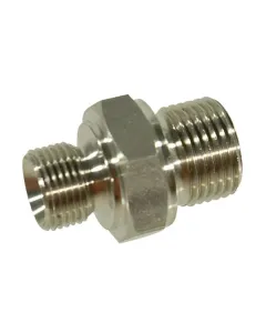 Non Branded - VNB0604SS - Gerader Adapter M 3/8x1/4 BSP SS