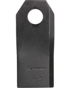 Non Branded - VNB087509301N - Maehwerk-Messer Links 107x47x4mm Bohrung Diameter 18,25mm Geeignet Fuer Vicon