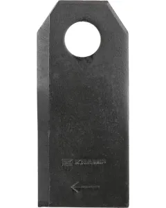 Non Branded - VNB0875193N - Maehwerk-Messer Rechts 107x47x4mm Bohrung Diameter 18,25mm Geeignet Fuer Vicon