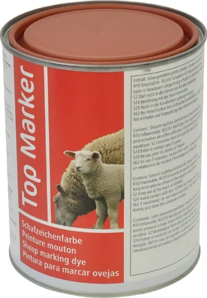 Non Branded - VV27460 - Schafmarkierungsfluessigkeit Rot 1 kg