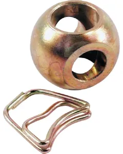 Kugel Für Untere Zugstange Doppelte Ausf., Kat. 2/1/2 Diameter 22,0-28,5/56x44,5 Mm