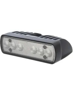 Nordic Lights - 987205B - Arbeitsscheinwerfer LED, 28W, 2700lm, Rechteckig, 12/24V, Transparent, 118.2x156x48mm, Deutsch 2-Polig, Flood, 6 LEDs, Pictor 620 Nordic Lights