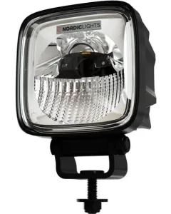Nordic Lights - 989101B - Arbeitsscheinwerfer LED, 28W, 1950lm, Quadratisch, 12/24V, Transparent, Schraubbefestigung, 85x100x129mm, Deutsch 2-Polig, Wide Flood, 1 LED, Scorpius Pro 415PH Nordic Lights