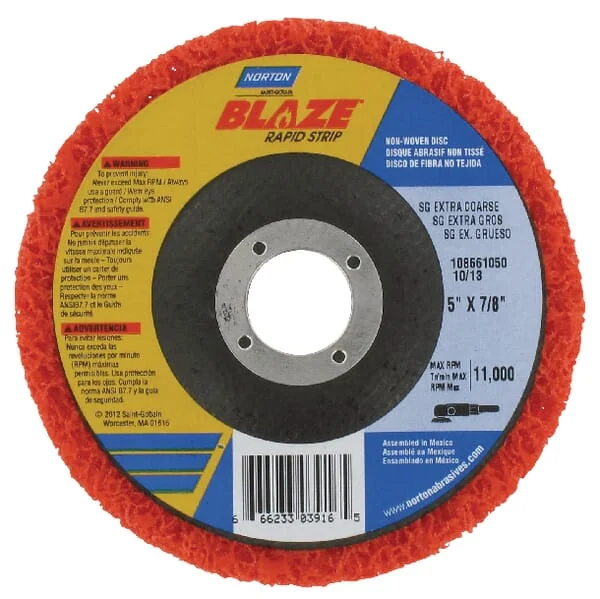 Norton - 03916 - Blaze Rapid Schleifblatt 125x22