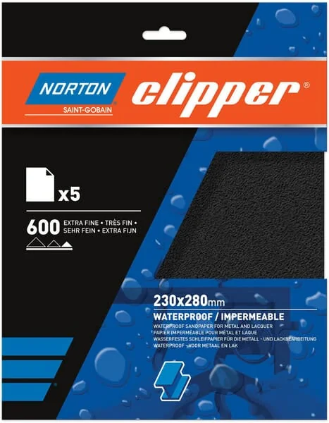 Norton - 66261118258 - Schleifpapier 230x280mm T489 K600