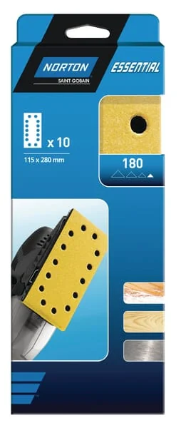 Norton - 66623379824 - Schleifpapier 115x280mm K80