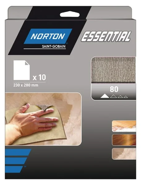 Norton - 66623379851 - Schleifpapier 230X280MM K80