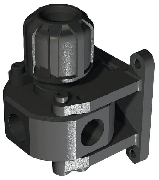 OMI - 011LA0109 - Alu-Line Verteilerbl. Diameter 25mm 2x1/2"