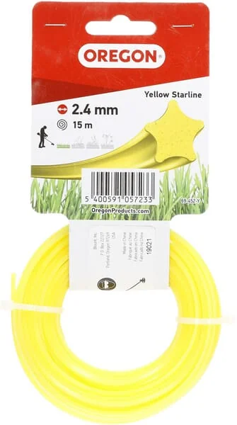 Oregon - 69452Y - Trimmer-Schnur Diameter 2,4x15 m Starline