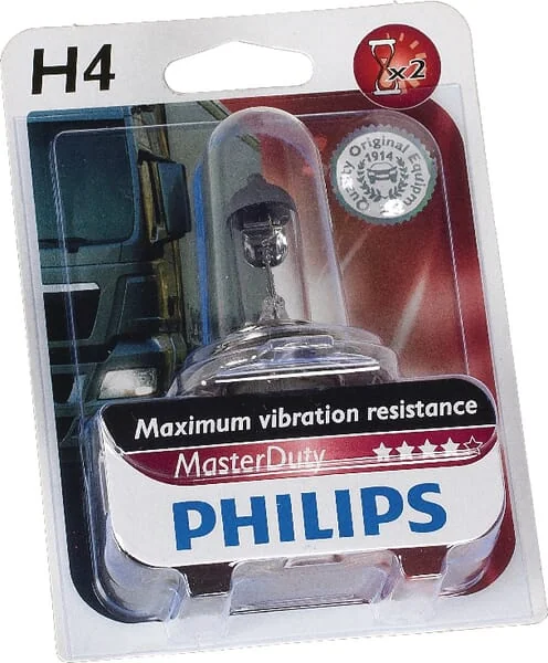 Philips - GL13342MDB1 - Gluehlampe Halogenroehre H4 24V 70W P43T-38 Weiss Philips
