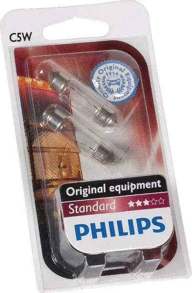 Philips - GL13844B2 - Gluehlampe C5W 24V 5W SV8.5 Philips