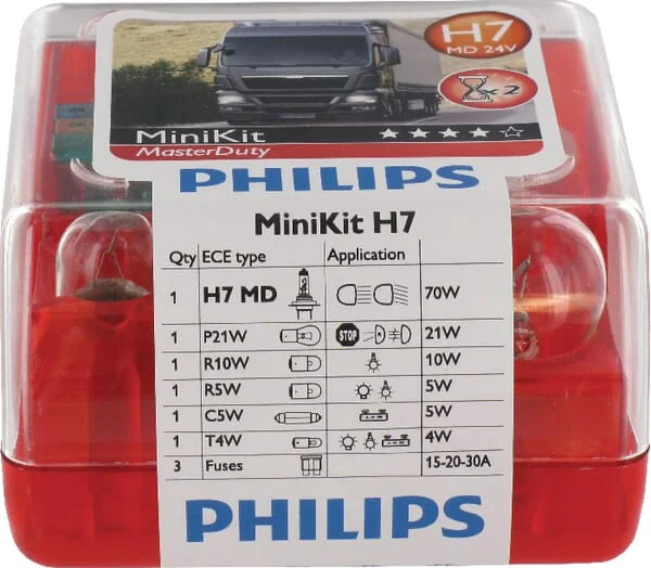 Philips - GL55555SKMDKM - Birnensatz 24V Philips
