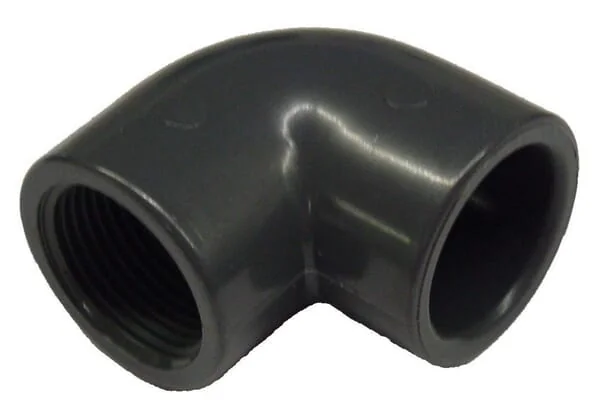 Pimtas - PP7040546 - PVC-Bogen 90° 40mm x F1 1/4" Gewinde