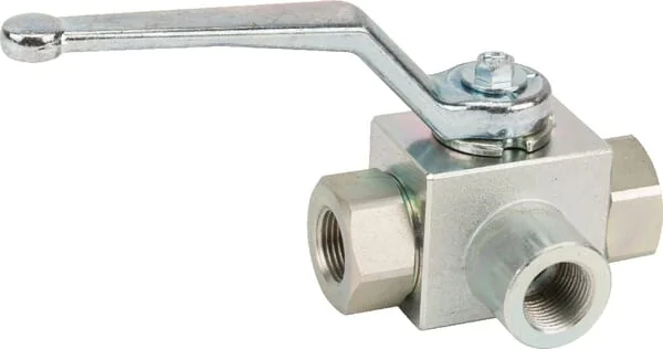 Pister - KH3KSR06LA - 3-Wege-Kugelhahn 3/8" Spec.Seal