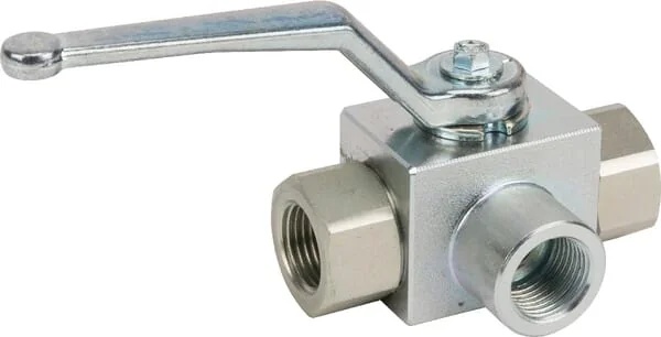 Pister - KH3KSR08LA - 3-Wege-Kugelhahn 1/2" Spec.Seal